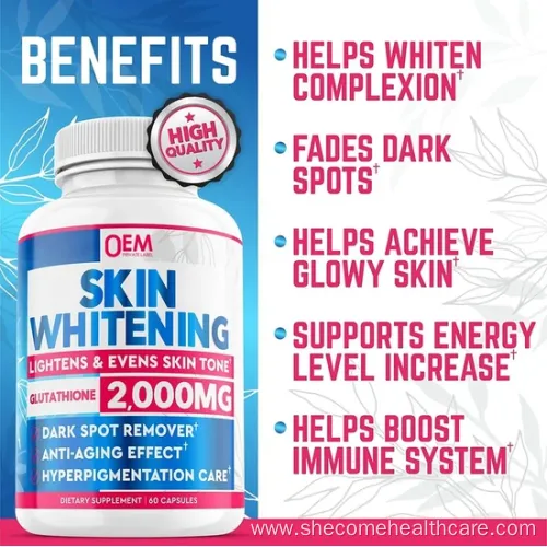 Skin Whitening L-Glutathione Capsules